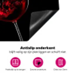 Dynamische Wijnsymfonie Inductie beschermer vinyl 3mm klein -wsfeer4_website