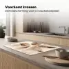 Sepia Bladstilleven Inductie beschermer vinyl 3mm klein -sfeer1