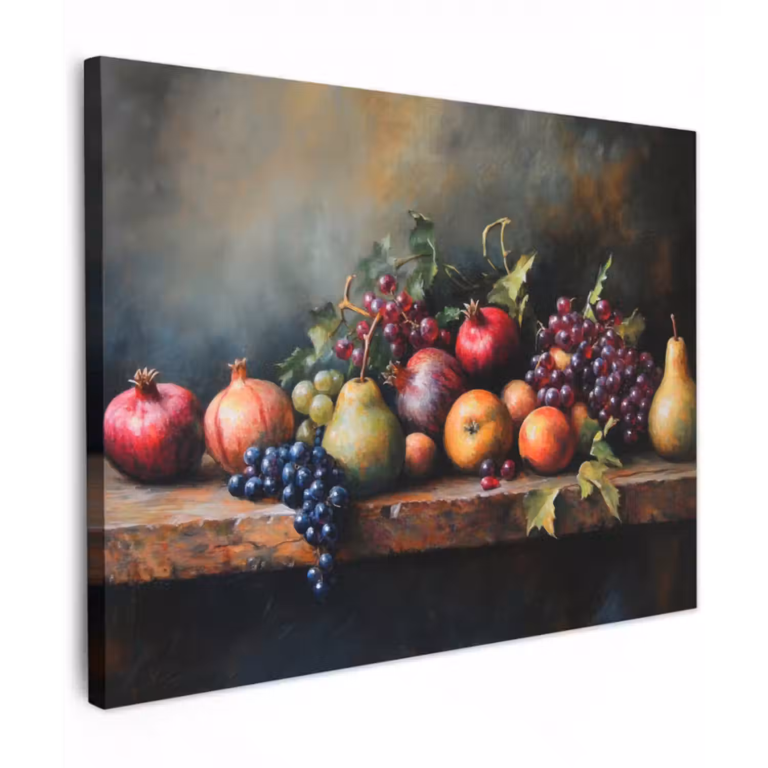 Canvas schilderij - Rustiek - Stilleven - Fruit