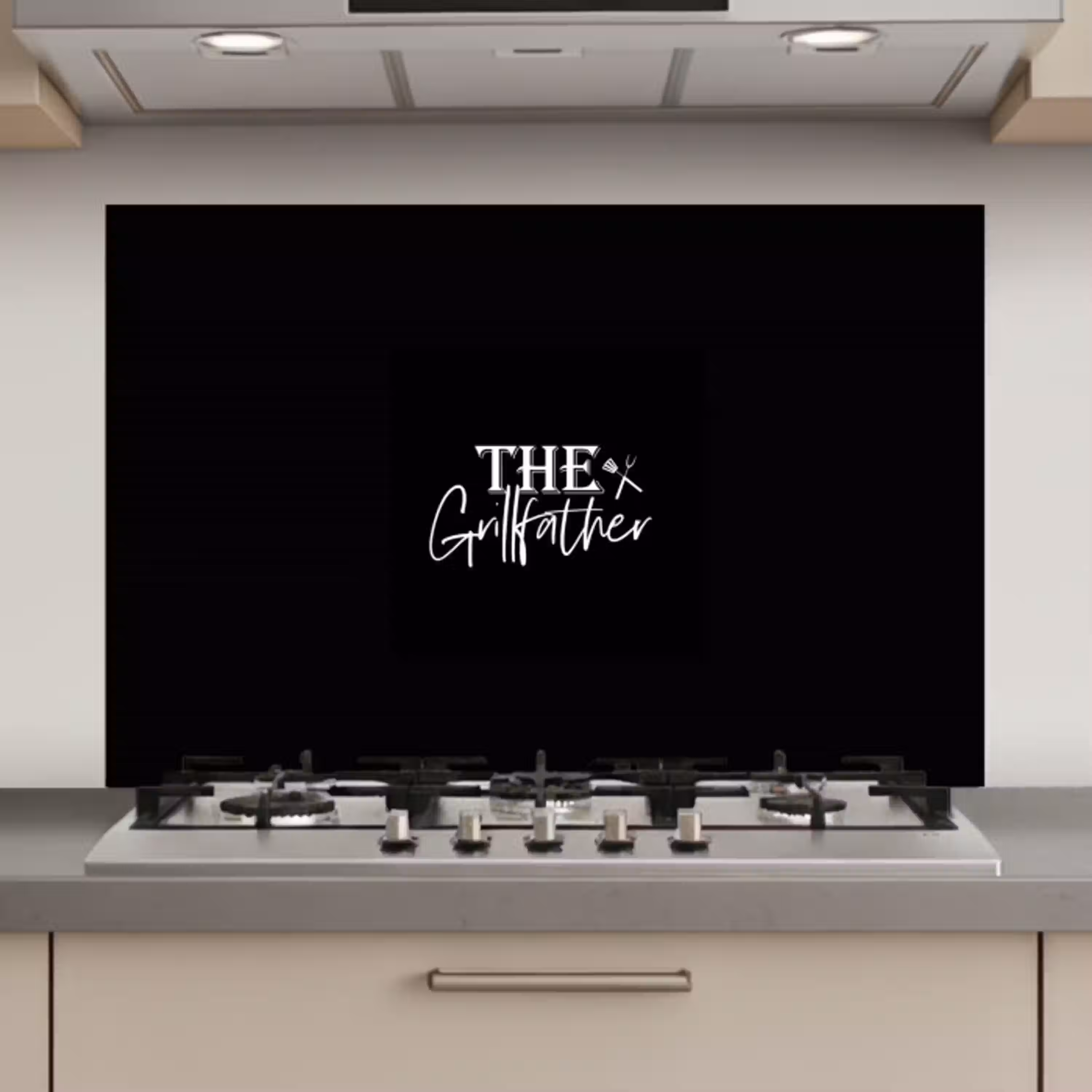 Barbecue - BBQ - Grill - Koken - The Grillfather - Tekst - Spreuken keuken achterwand spatscherm klein -3d_website