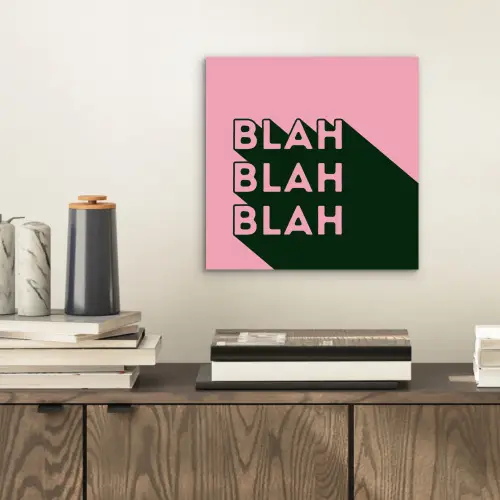 Tekst - Grafisch - Groen - Schaduw aluminium wit klein -sfeer1