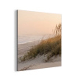 Duinlandschap - Zonsondergang - Strand aluminium wit klein -3d