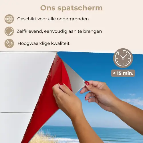 Strand - Zee - Duin - Zand - Zomer keuken achterwand spatscherm klein -spatscherm_NL