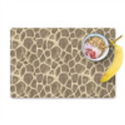 Giraf - Patroon - Beige - Bruin Placemat vinyl groot 368 -zzzproduct_Kitchenyeah-website