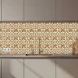 Elegant - Antiek - Kleurrijk keuken achterwand 2 middel 871 zz_3dshopping