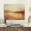 Abstract - Bruin - Modern - Herfst kleuren PET vilt klein -sfeer1
