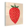 Aardbei - Rood - Modern - Boho plexiglas 5mm klein -z3d