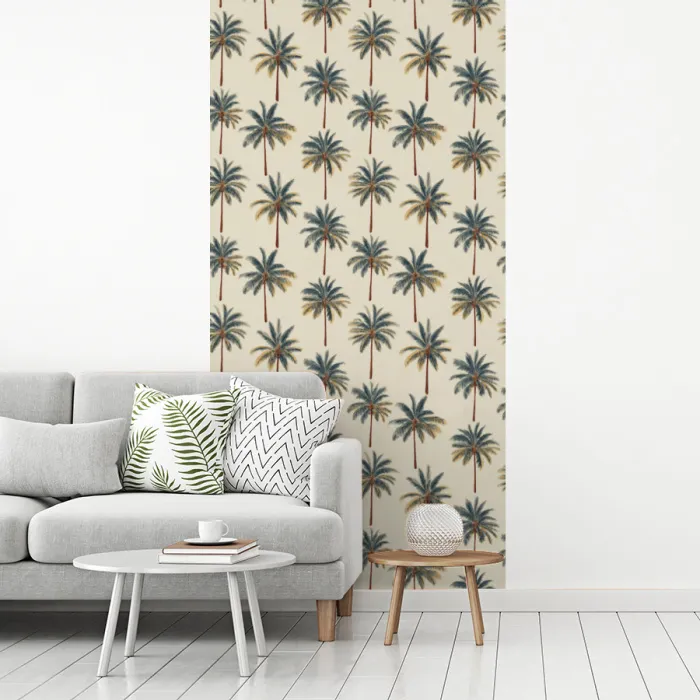 Palmbomen - Tropisch - Groen fotobehang vinyl groot 64 -woonkamer