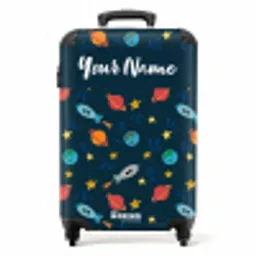 Ruimteraketten NBS - Handbagage koffer - Kinderen Unisex middel -productfoto_recht