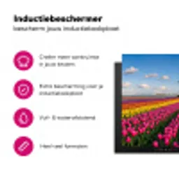 Tulpen - Holland - Molen - Kleurrijk Inductie beschermer vinyl 3mm klein -wsfeer2_website