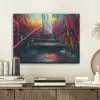 Architectuur - Neon - Trap - Graffiti PET vilt klein -sfeer1