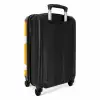 Abstract - Gele vormen NBS - Handbagage koffer - Kinderen Unisex middel -achterkant