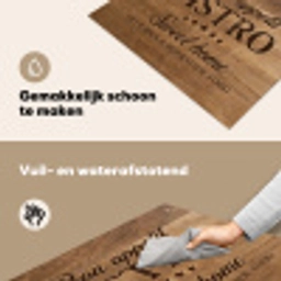 Huiselijke Bistro Beleving Inductie beschemer met haakjes klein -ky-schoon-nl