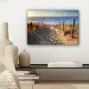 Strand - Zee - Nederland - Duinen - Zon canvas 2cm klein -sfeer6