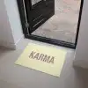 Karma - Luipaardprint - Geel Deurmat klein -sfeer5