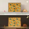 Dinosaurussen - Stekels - Herfstbladeren - Bruin Light Box met batterij (Wandlamp kind) middel -sfeer3_kind