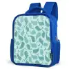 Zee - Dieren - Blauwe vinvis Kinderrugzak - Blauw middel 862 -schuin