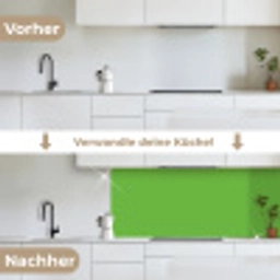 Groen - Kleuren - Natuur keuken achterwand 2 middel 871 -voor-na_DE