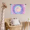 Spiraal - Tie dye - Pasteltinten Wandkleed katoen klein -wsfeer5_kind