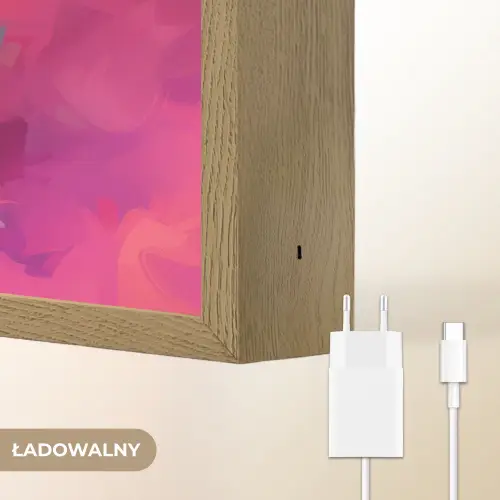 Panda - Dieren - Kleurrijk - Neon Light Box met batterij (Wandlamp kind) middel -USP_websiteoplaadbaarNL