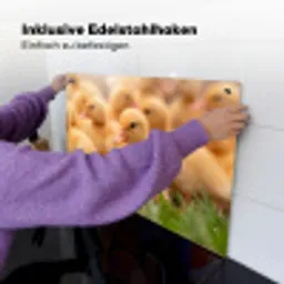 Pijltje - Eend - Natuur - Geel Inductie beschemer met haakjes klein -ky-ophangen-de