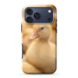 Pijltje - Eend - Natuur - Geel Toughcase MagSafe Apple iPhone 17 Pro Max klein -3d