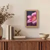 Roze - lelie - Dauwdruppels Light Box met kabel (Tafellamp) klein -sfeer2