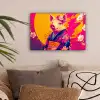 Varken - Bloemkroon - Kimono - Abstract canvas 2cm klein -sfeer1