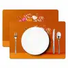 Vaas - Bloemen - Oranje Placemat vinyl groot -zzsfeer2_Kitchenyeah-website