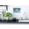 Paardenbloempluisje - Blauw - Lucht Muursticker klein -keuken