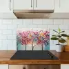 Kunst - Bomen - Natuur - Acryl keuken achterwand spatscherm klein -sfeer2