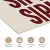 Japandi - Vintage - Decoratie - Rood poster papier klein -closeup_NL