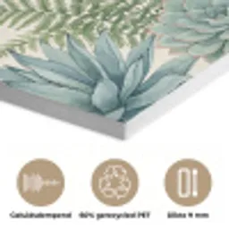 Woestijn - Planten - Groen PET vilt klein -closeup_NL