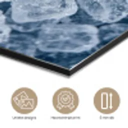 Ijsblokjes - Water - Blauw aluminium wit klein -closeup_NL