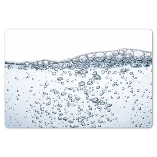 Luchtbellen - Water - Dynamisch Placemat vinyl groot -zzsfeer1_Kitchenyeah-website