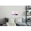Cocktail - Paars - Minimalistisch - Citroen Muursticker klein -slaapkamer
