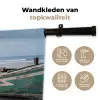 Boot - Zandstrand - Zee Wandkleed katoen klein -sfeer2