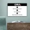 Quotes - Oma is de allerliefste - Spreuken - Oma canvas 2cm klein -sfeer4