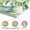 Inductie beschermer - Tropical - Bladeren - Jungle - Inductie mat PET vilt klein -closeup_NL