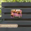 Bloemen - Paars - Bijen tuinposter los doek klein -sfeer3