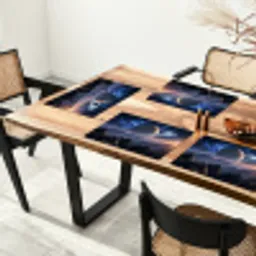 Fantasy - Kosmos - Landschap Placemat vinyl groot -zzsfeer4_Kitchenyeah-website