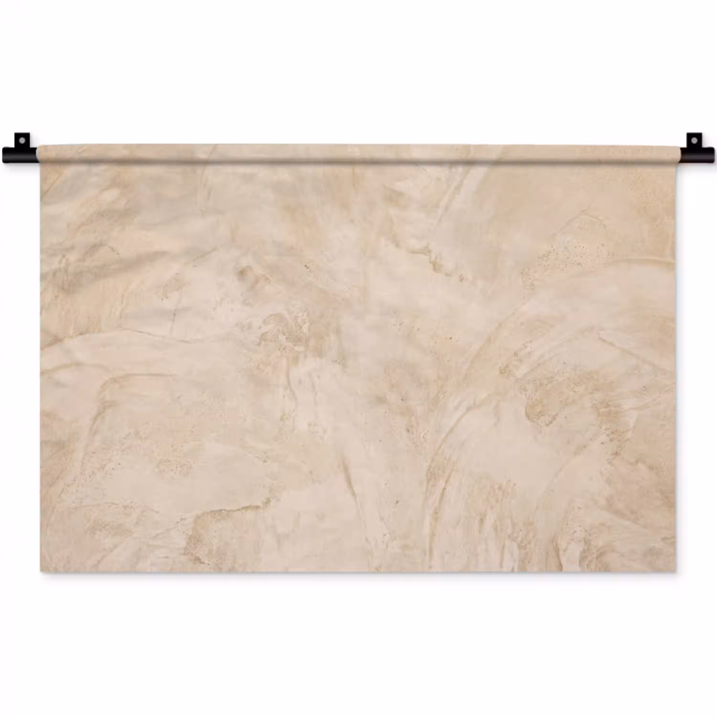 Textuur - Patroon - Abstract - Modern - Beige Wandkleed katoen klein -zz3d