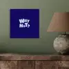 Blauw - Why not - Minimalistisch aluminium wit klein -sfeer2