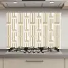 Modern - Geometrisch - Beige keuken achterwand spatscherm klein 900 -3d_website