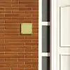 Lichtgroen - Sierlijk Naambord Vierkant klein -sfeer3-XS