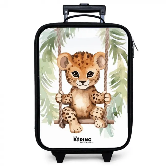 Levi luipaard Kinderkoffer - Zwart klein -zzz_website3d