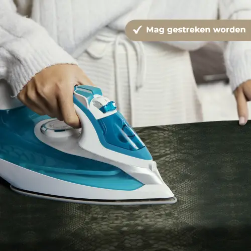 Slang - Boa - Mos - Groen Wandkleed katoen klein 269 -sfeer9