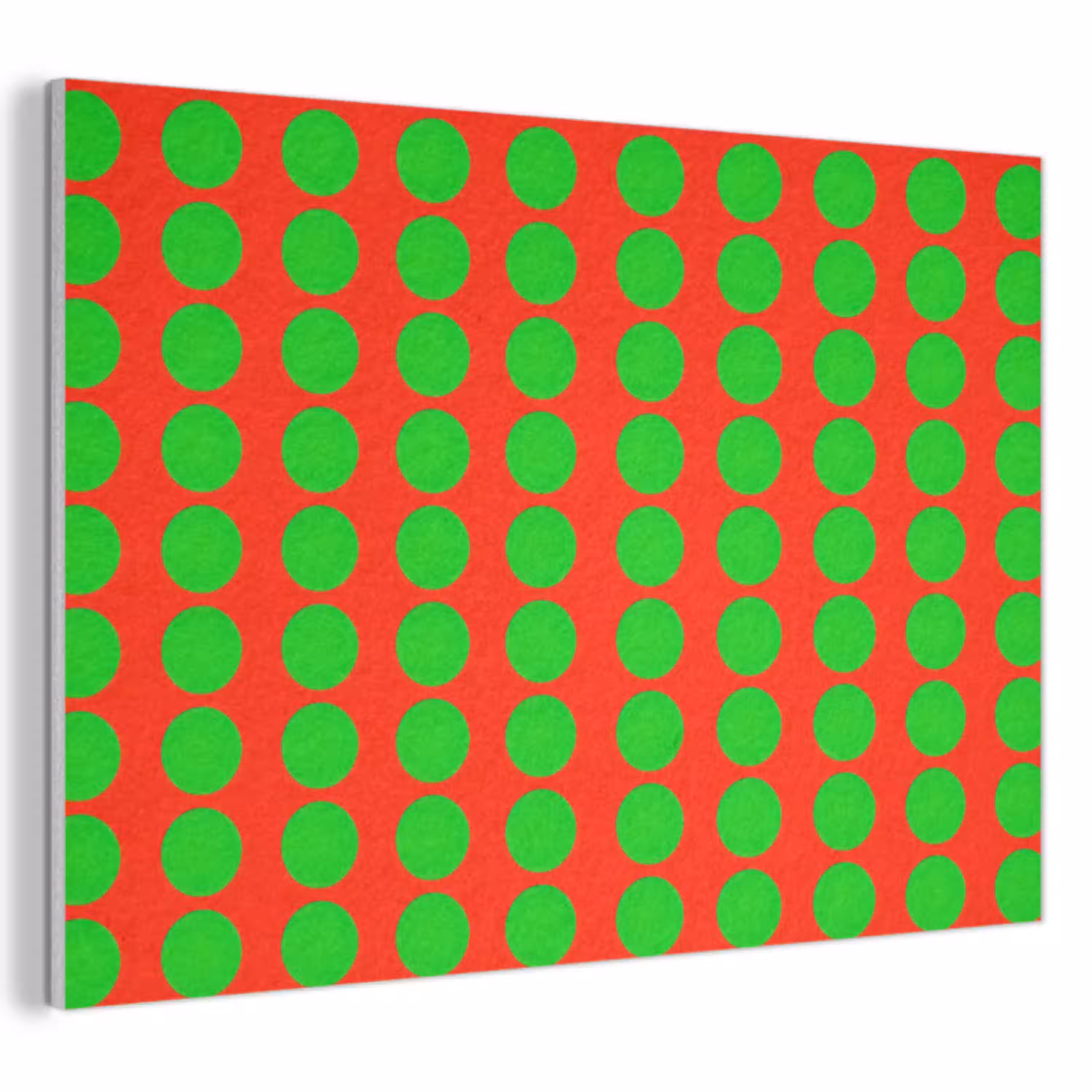 Stippen - Patroon - Groen PET vilt klein 837 -3d