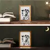 Zonnebril - Dalmatiër - Wijnglas - Tong Light Box met kabel (Tafellamp) klein -sfeer3