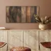 Hout - Rustiek - Donkere Planken PET vilt middel -sfeer4
